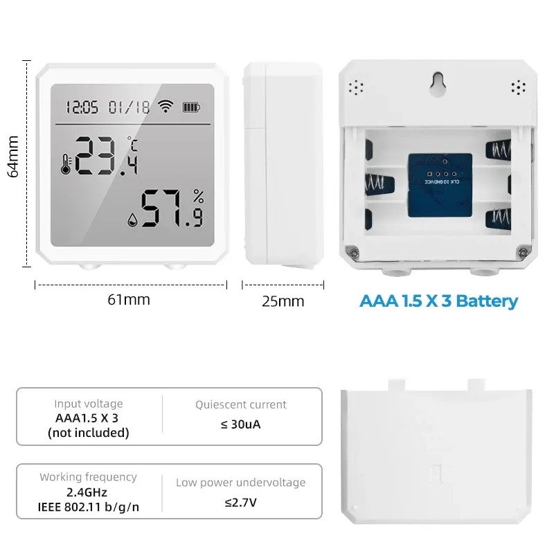DWG001 WiFi Termohigrometar