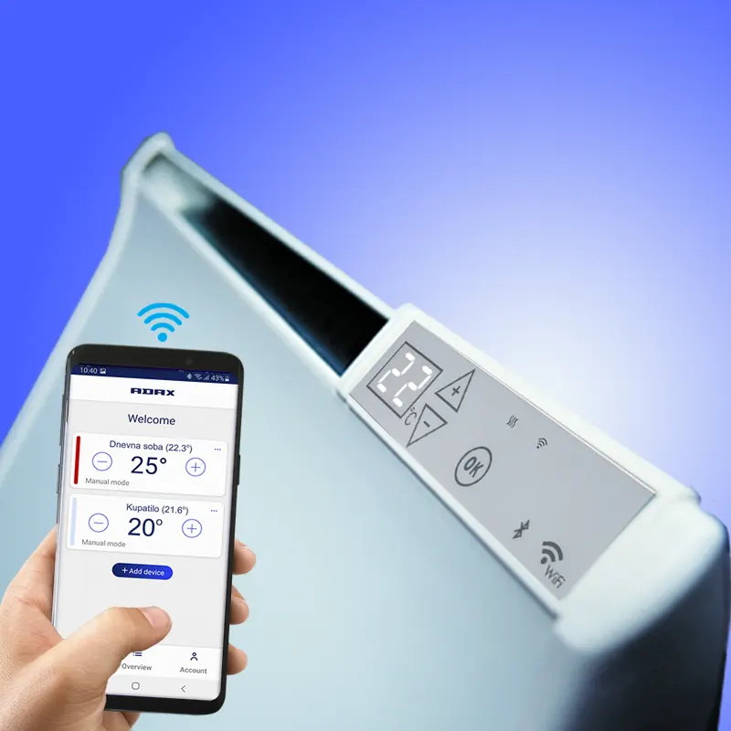 PR15 WT GLAMOX WiFi norveški radijator