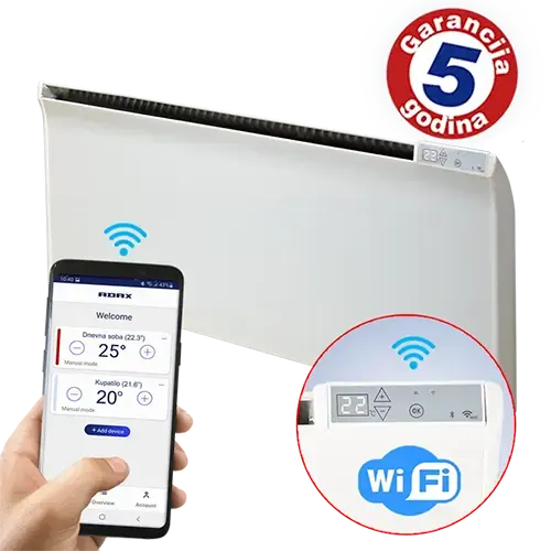 PR20 WT GLAMOX WiFi norveški radijator