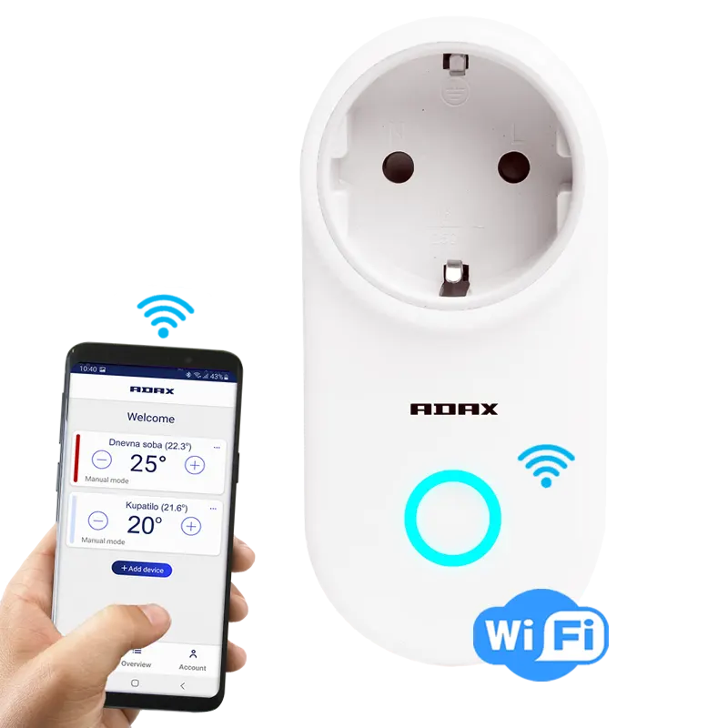 ADAX SMART WiFi UTIČNICA WT2