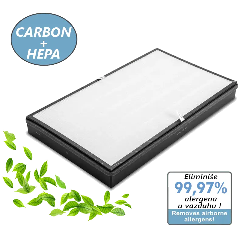 AirGoClean200E Carbon-HEPA-Filter vazduha